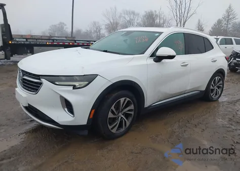 2022 Buick Envision Fwd Essence z USA, uszkodzony, nr VIN LRBFZNR49ND027571